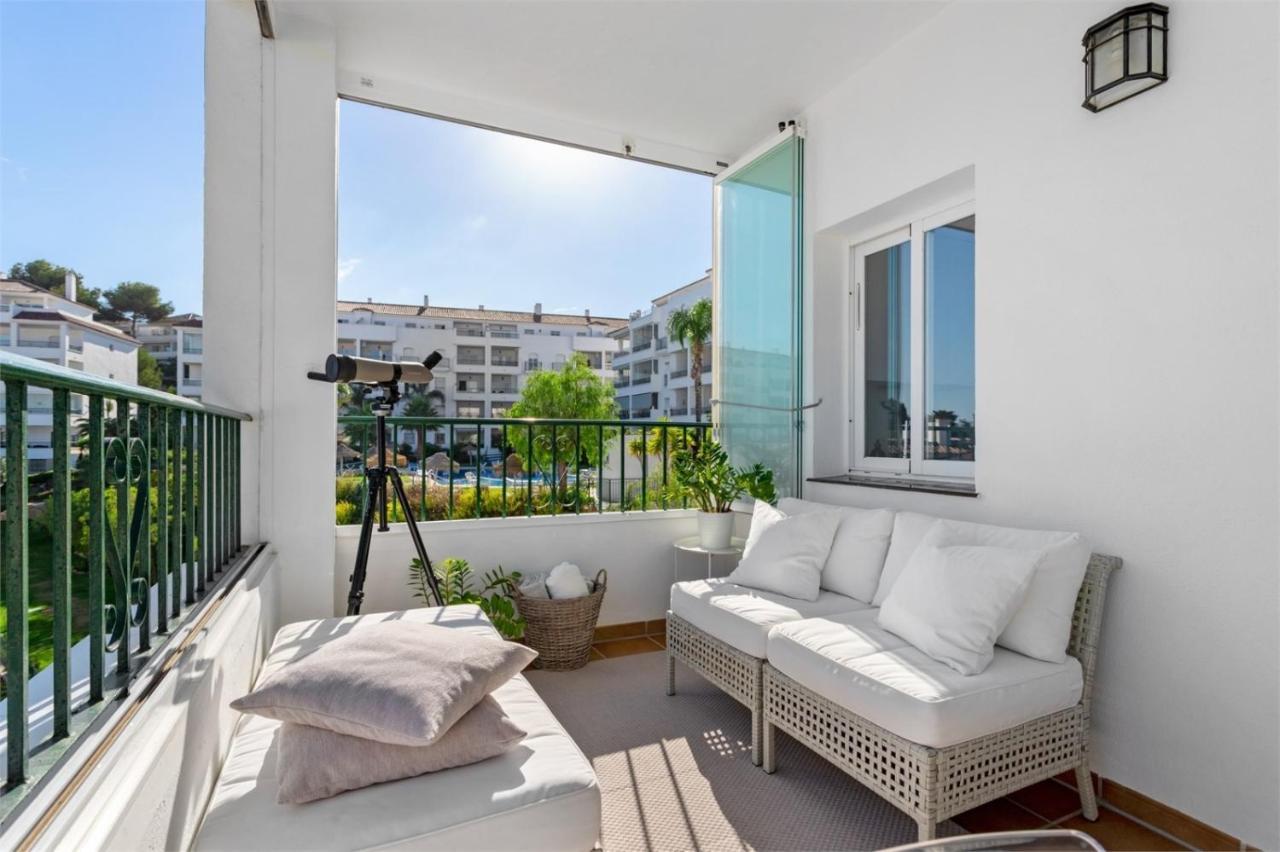 Scandinavian Style Apartment With Amazing Sea Views And South West Facing Sunny Terrace In Miraflores Walking Distance To The Beach! Málaga Exteriör bild
